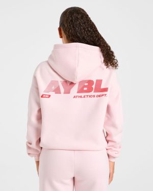 Athletics Dept Oversized Hoodie - Pink: The Ultimate Comfort Essential