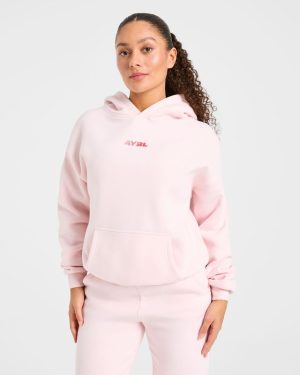 Athletics Dept Oversized Hoodie - Pink: The Ultimate Comfort Essential