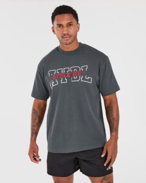 Athletics Oversized T Shirt - Charcoal: The Ultimate Comfort & Style Guide