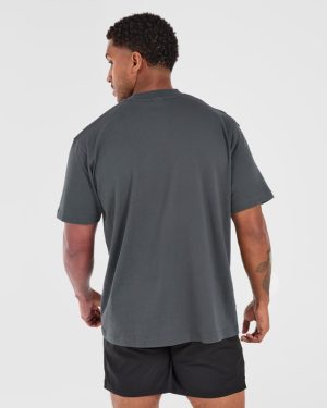 Athletics Oversized T Shirt - Charcoal: The Ultimate Comfort & Style Guide