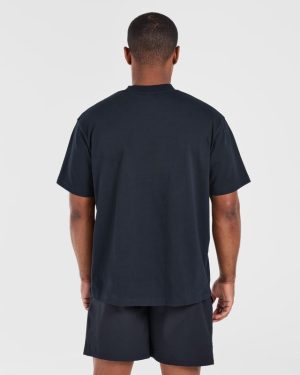 Athletics Oversized T Shirt - Navy: The Ultimate Comfort & Style Guide