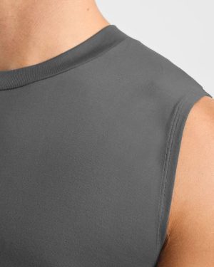 Attain Seamless Vest - Storm Grey: The Ultimate Performance Essential