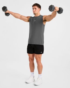 Attain Seamless Vest - Storm Grey: The Ultimate Performance Essential