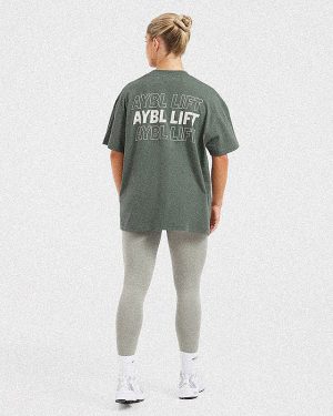 AYBL Lift Italic Oversized T-Shirt: The Ultimate Comfort & Style Fusion