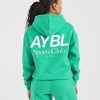 AYBL Sports Club Oversized Hoodie - Racing Green: The Ultimate Comfort & Style Statement
