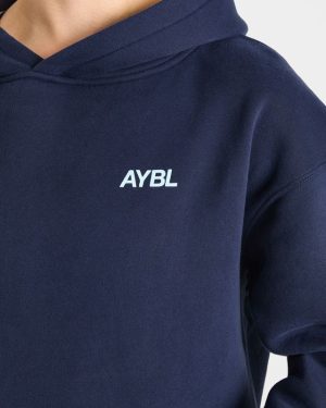 AYBL Sports Club Oversized Hoodie - Navy/Blue: The Ultimate Comfort & Style Guide
