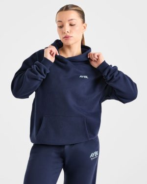 AYBL Sports Club Oversized Hoodie - Navy/Blue: The Ultimate Comfort & Style Guide