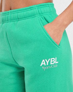 AYBL Sports Club Oversized Joggers - Racing Green: The Ultimate Comfort Upgrade