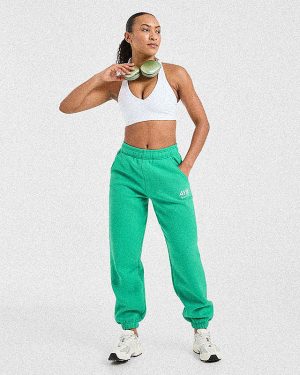 AYBL Sports Club Oversized Joggers - Racing Green: The Ultimate Comfort Upgrade