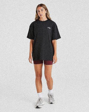 AYBL Sports Club Oversized T-Shirt - Black: The Ultimate Blend of Comfort and Style
