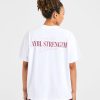 AYBL Strength Studio Oversized T Shirt - White: The Ultimate Comfort & Style Guide