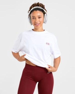 AYBL Strength Studio Oversized T Shirt - White: The Ultimate Comfort & Style Guide