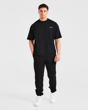 Blur Oversized T-Shirt Black: The Ultimate Heavyweight Cotton Essential