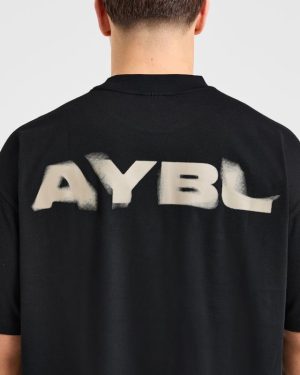 Blur Oversized T-Shirt Black: The Ultimate Heavyweight Cotton Essential