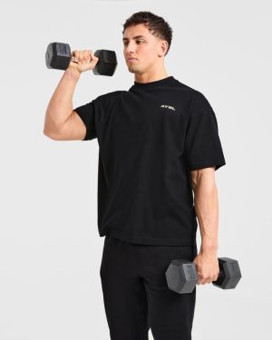 Blur Oversized T-Shirt Black: The Ultimate Heavyweight Cotton Essential