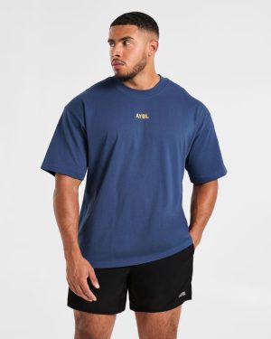 Cam Kissel x Persist Oversized T Shirt - Vintage Navy: The Ultimate Streetwear Essential