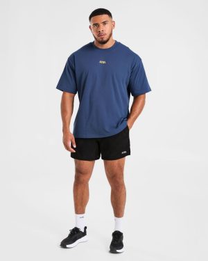 Cam Kissel x Persist Oversized T Shirt - Vintage Navy: The Ultimate Streetwear Essential