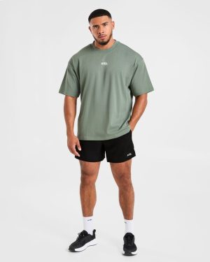 Cam Kissel x Persist Oversized T Shirt - Vintage Sage: The Ultimate Streetwear Essential