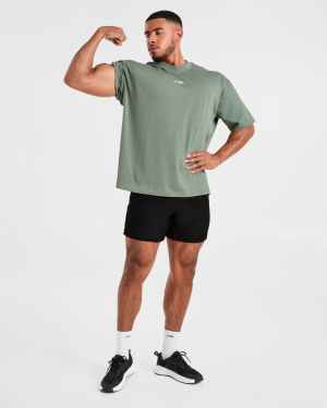 Cam Kissel x Persist Oversized T Shirt - Vintage Sage: The Ultimate Streetwear Essential