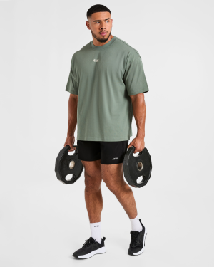 Cam Kissel x Persist Oversized T Shirt - Vintage Sage: The Ultimate Streetwear Essential