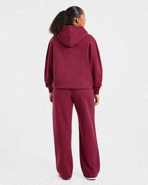 Classic Plush Oversized Hoodie - Muted Raspberry: The Ultimate Comfort Upgrade