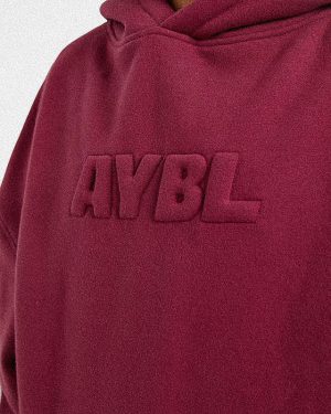 Classic Plush Oversized Hoodie - Muted Raspberry: The Ultimate Comfort Upgrade