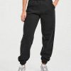 Classic Plush Oversized Joggers - Black