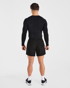 Elite Performance Compression Long Sleeve Shirt - Black
