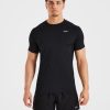 Compression Relaxed T Shirt - Black