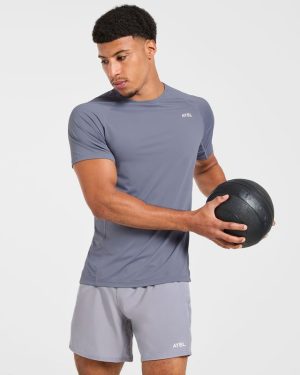 Compression Relaxed T Shirt - Slate Grey: The Ultimate Training Companion