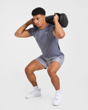 Compression Relaxed T Shirt - Slate Grey: The Ultimate Training Companion