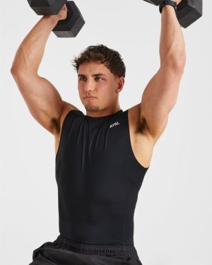 Performance Compression Tank - Black