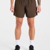 Core 5" Shorts - Deep Brown: The Ultimate Performance Essential