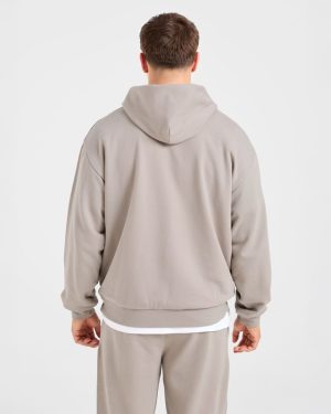 Craft Oversized Hoodie - Fog: The Ultimate Comfort Staple