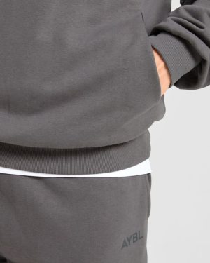 Craft Oversized Hoodie - Charcoal: The Ultimate Comfort Upgrade