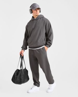 Craft Oversized Hoodie - Charcoal: The Ultimate Comfort Upgrade