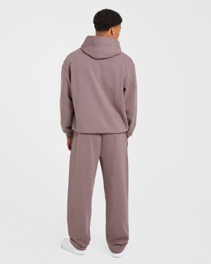 Craft Oversized Hoodie - Muted Plum: The Ultimate Comfort Upgrade