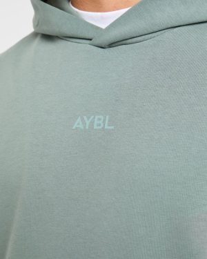 Craft Oversized Hoodie - Vintage Sage: The Ultimate Comfort Upgrade