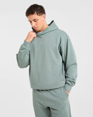 Craft Oversized Hoodie - Vintage Sage: The Ultimate Comfort Upgrade