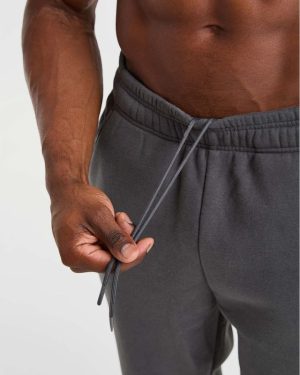 Academy Oversized Joggers - Charcoal: The Ultimate Comfort Experience