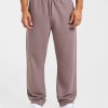 Craft Oversized Straight Leg Joggers - Muted Plum: The Ultimate Comfort Fit