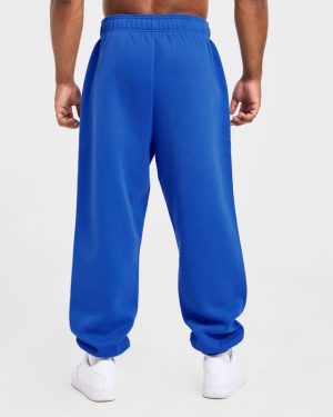 Academy Oversized Joggers - Cobalt: The Ultimate Comfort Upgrade