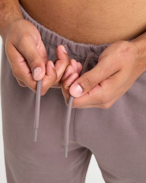 Craft Oversized Straight Leg Joggers - Muted Plum: The Ultimate Comfort Fit