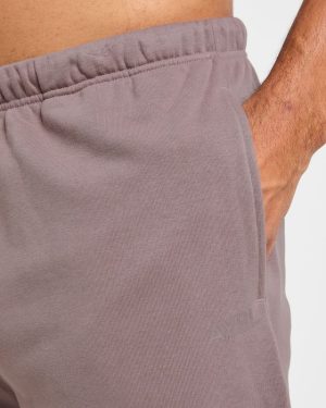 Craft Oversized Straight Leg Joggers - Muted Plum: The Ultimate Comfort Fit