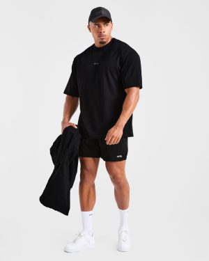 Craft Oversized T Shirt - Black: The Ultimate Premium Cotton Essential