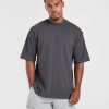 Craft Oversized T Shirt - Charcoal: The Ultimate Premium Cotton Essential