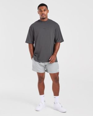 Craft Oversized T Shirt - Charcoal: The Ultimate Premium Cotton Essential