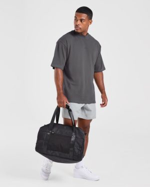 Craft Oversized T Shirt - Charcoal: The Ultimate Premium Cotton Essential