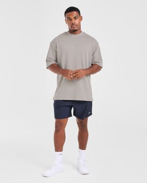 Craft Oversized T Shirt - Fog: The Ultimate Premium Cotton Essential