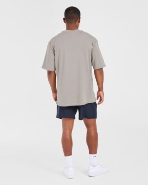 Craft Oversized T Shirt - Fog: The Ultimate Premium Cotton Essential